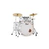 Pearl Export Matt White 22,10,12,16+14+hardware+sabian zestaw 